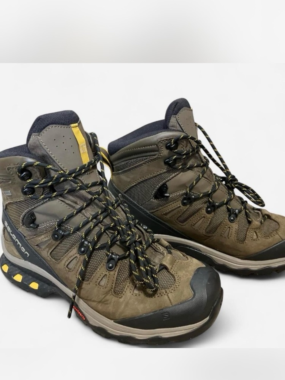 Salomon Men's Mid GORE-TEX Waterproof Hiking Boots Contragrip Ortholite Size 8.5